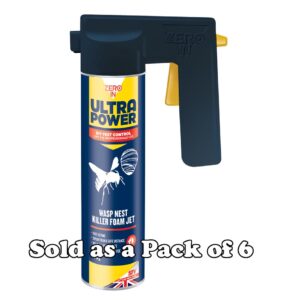 Zero Wasp Nest Killer Foam 600ml Pack 6