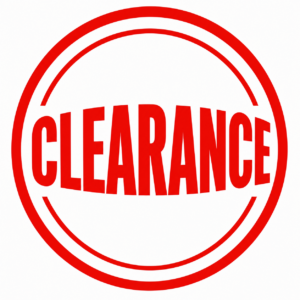 CLEARANCE